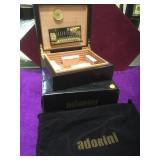 Adorini  Humidor , black, NOS in Box, humistat