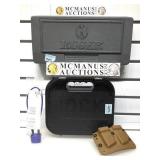 Ruger pistol hard case, hard mag holder, gun lock