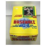 1990 Score Major League Baseball cards.