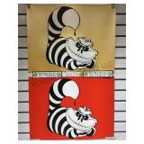 2 Snipt lithographs individually signed &