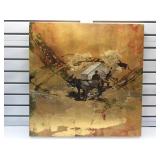 Edith Cook embellished wrapped glicee, signed by