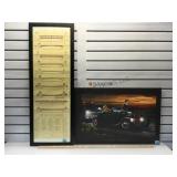 Chicago bridges framed print & Elvis & Marilyn