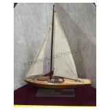 Omega sailboat model 21 inches tall local pickup