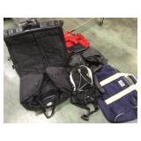Lot of duffel bags, suitcases and more incl.
