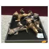 4 Vintage brass Foo Dogs,Local pickup only