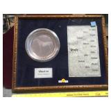 Gwalior champion horse with pedigree items,