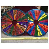 Roulette style slot machine parts, left is As i