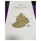 White wedding gowns comes with baby gowns and