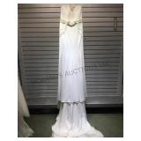 Ivory White Wedding Gown Designed By Ida torez in