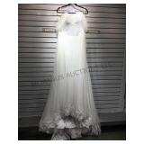 Wedding gown designed by oksana mukha size 10 to