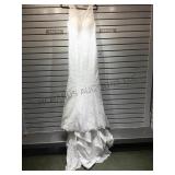 Wedding Gown Designed by Bonny Bridal in ivory