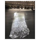 Poofy petticoat slip for wedding gowns adjustable