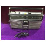 Panasonic AM FM  w / 8 track portable radio,
