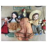 Antique composite dolls & more.