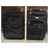 Echelon black rolling luggage & Kirkland black