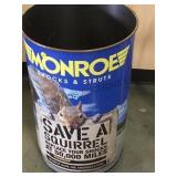 23 in tall meal MONROE  TRASH CAN, local pickup