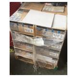 Pallet lot of Armstrong vinyl  flooring, 24