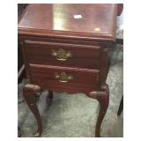 Intake 2 drawer side table, local pickup only