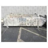 Metal 4000lb capacity high rise dump bucket,