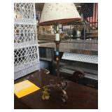 Metal based table lamp, local pickup only