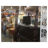 4 poster queen size wooden bed frame