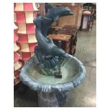 Dolphin water fountain, local pickup only
