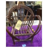 Willow works small bent doll chair
