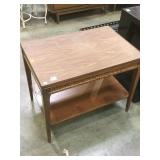 Small wooden table