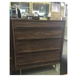 Veneer dresser 4 drawer.    
Local pickup only
