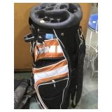 Bagboy golf carrier w/ some accessories, local