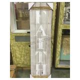 Print on canvas (faith), approx 5 1/2 foot.