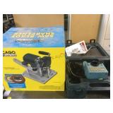Chicago saw blade sharpener in box & Drill doctor