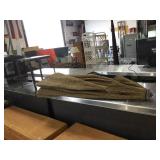 Large outdoor umbrella. Small table included