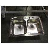Kitchen sink double as is. Local pick up only.