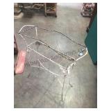 Vintage metal plant stand, local pickup only