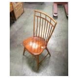 Vintage birdcage Windsor style chair, mkd on