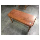 Walnut piano bench, lift top, local pickup only