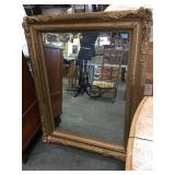 Large vintage framed mirror local pickup only