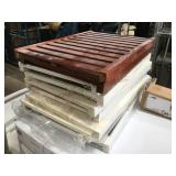 Lot of new Allen + Roth shelves and brackets