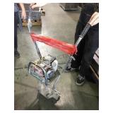 Concrete vibrating machine