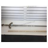 Stainless steel lion and crusader marked sword 3
