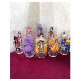 9 McDonalds collector series glasses