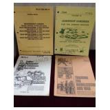 Vintage military guide books