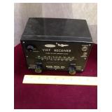 VHF AIRCRAFT RECEIVER with head phones