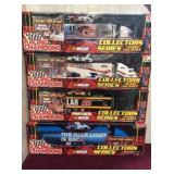 4  1:64 scale NASCAR transporters NIB