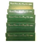 4- 1994 & 1995 US Mint Proof Sets