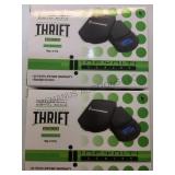 A pair of THRIFT professional digital scales