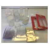 Lot of coin tubes & holders
