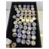 54 colorized State Quarters & 12 uncirculated