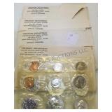 1961, 1963 & 3- 1971 US Special Mint Sets